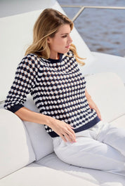 Shop Stripe Sweater Ajour - Monari