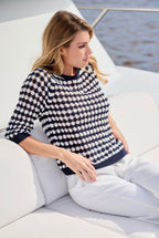 Shop Stripe Sweater Ajour - Monari