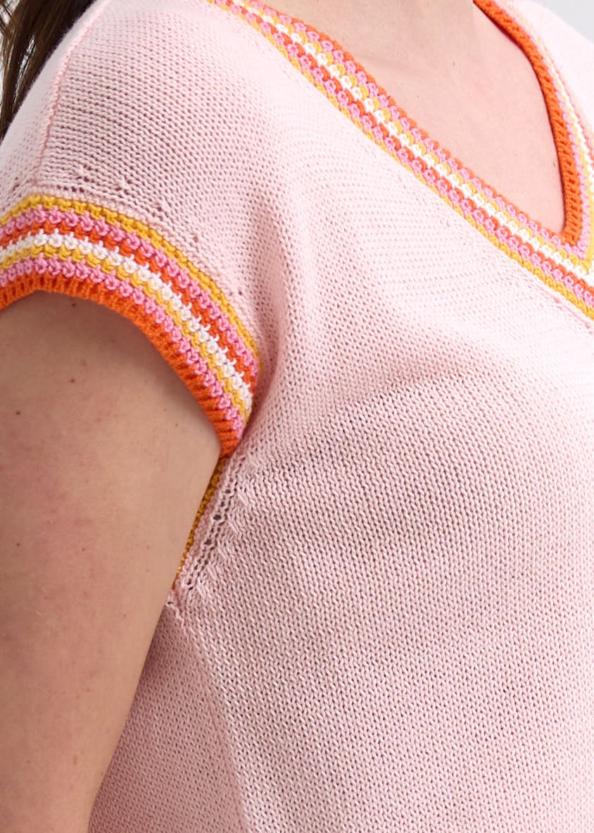 Shop Stripe Trim Top - Zaket & Plover