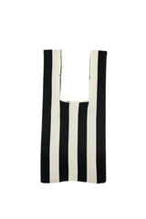 Striped Small Tote Bag