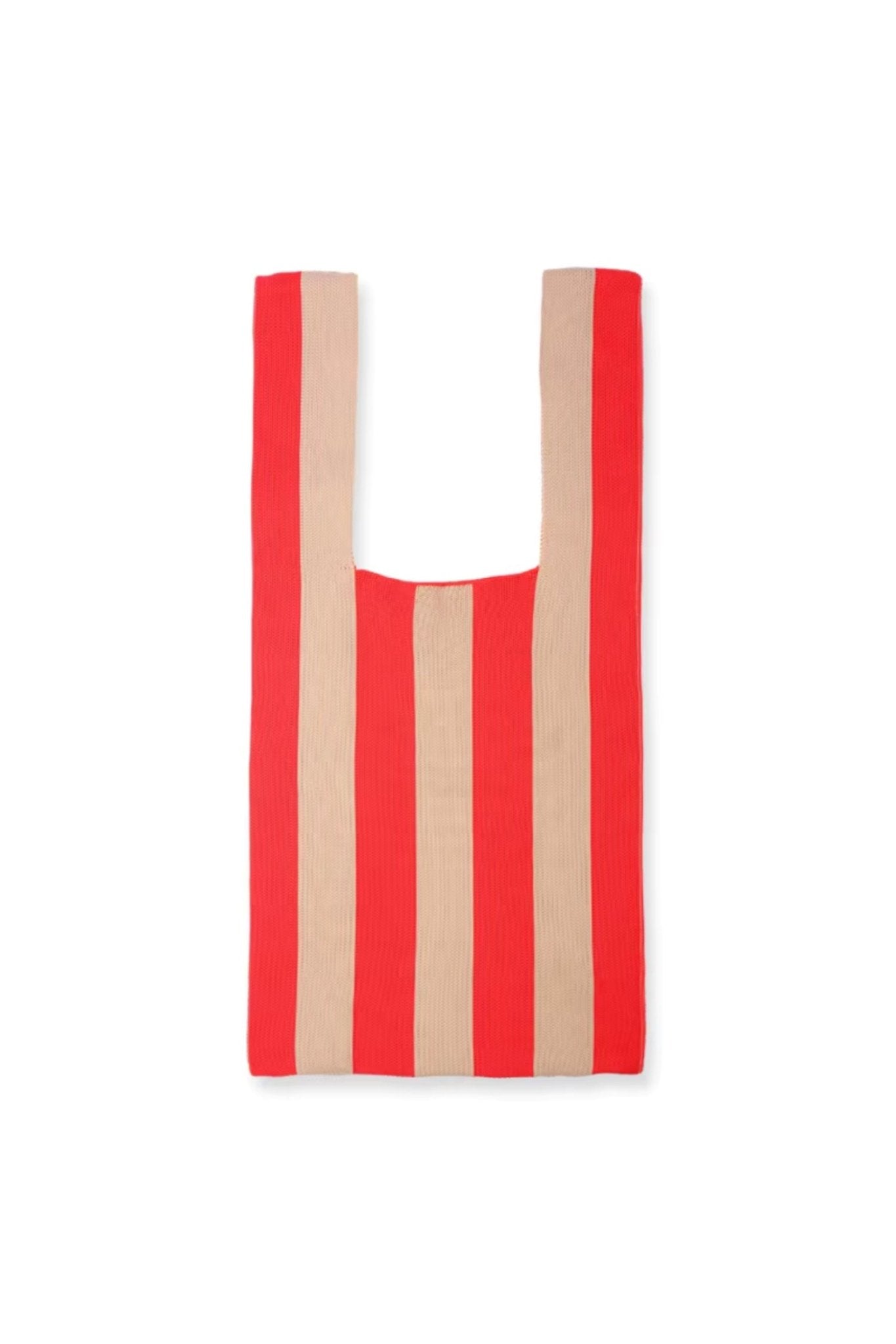 Shop Striped Small Tote Bag - Stella Rose Fashions