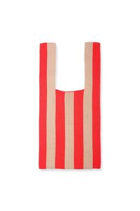 Shop Striped Small Tote Bag - Stella Rose Fashions