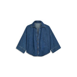 Summum Woman Denim Kimono Blouse
