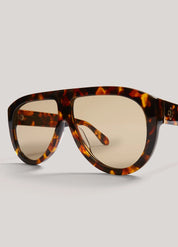 Shop Summum Woman Lou Sunglasses Tortoise Brown - Summum Woman