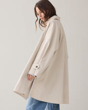 Shop Summum Woman Oversized Gabardine Jacket - Summum Woman