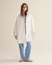 Shop Summum Woman Oversized Gabardine Jacket - Summum Woman