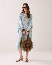 Shop Summum Woman Raffia Bag - Summum Woman