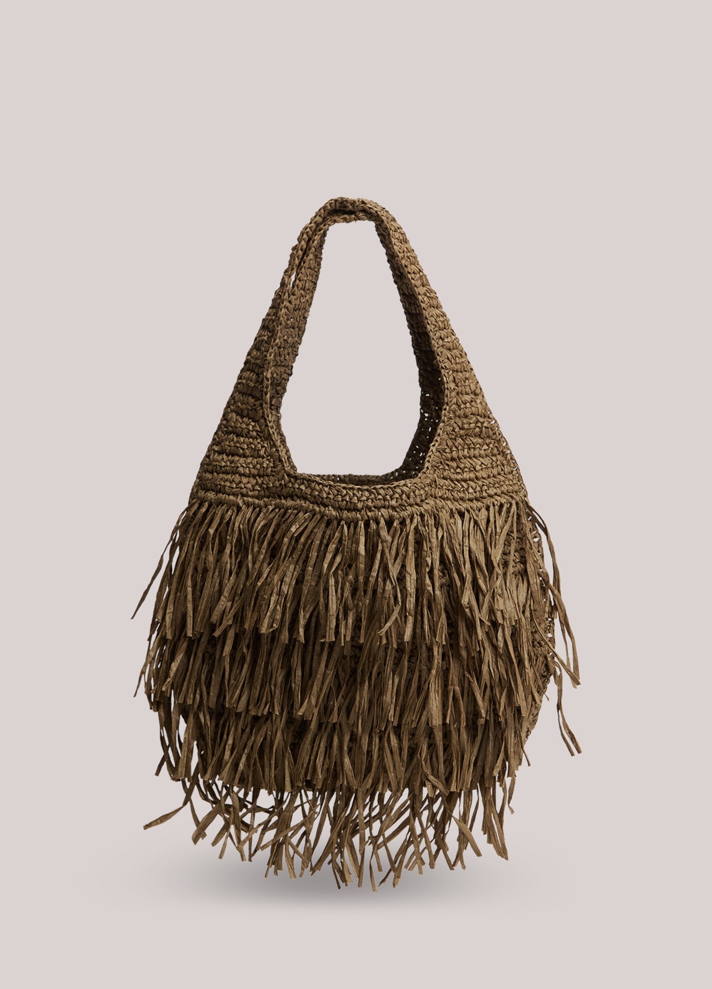 Shop Summum Woman Raffia Bag - Summum Woman