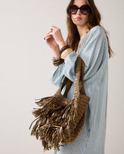 Shop Summum Woman Raffia Bag - Summum Woman