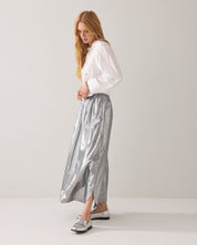Shop Summum Woman Silver Skirt - Summum Woman