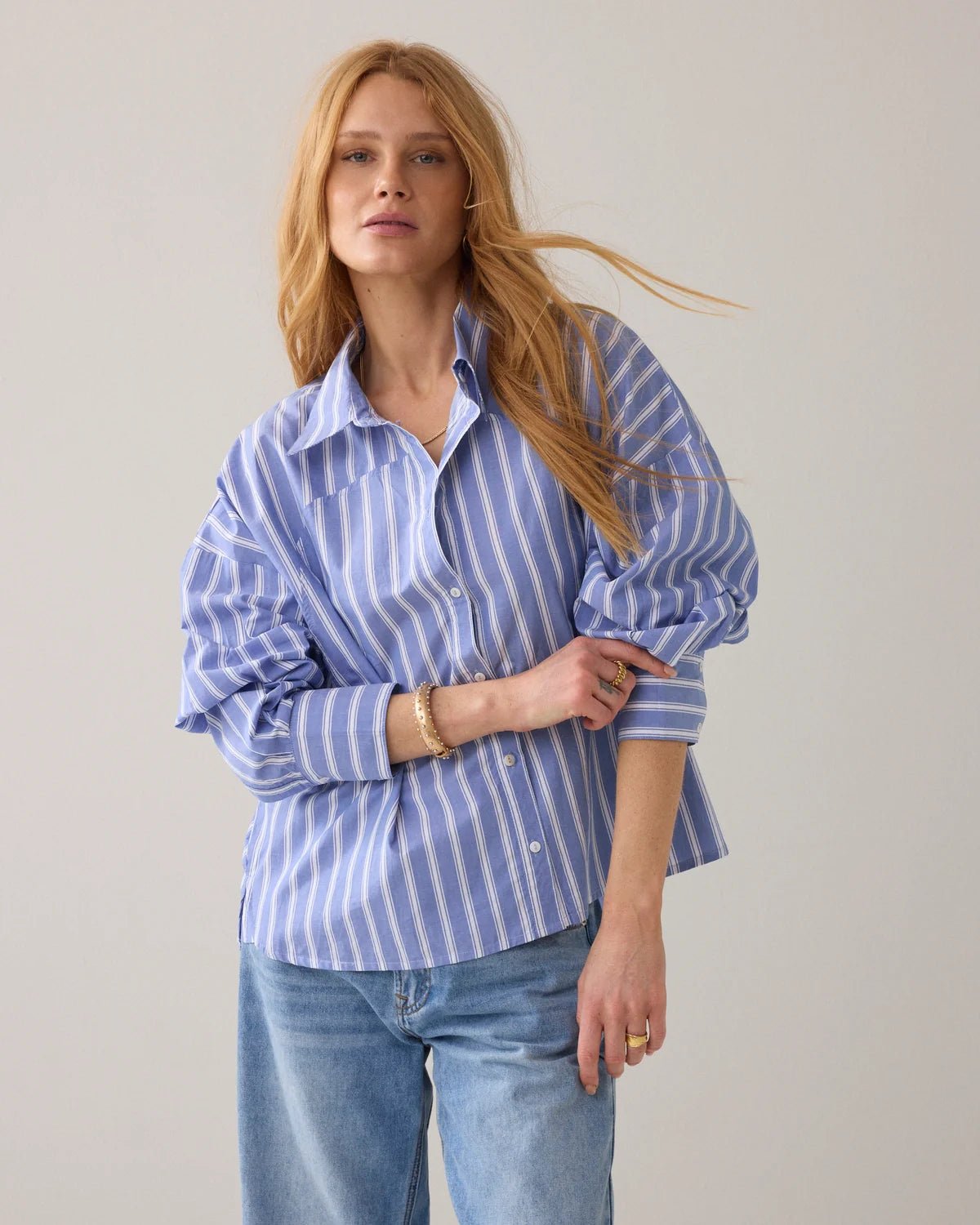 Shop Summum Woman Striped Shirt - Summum Woman