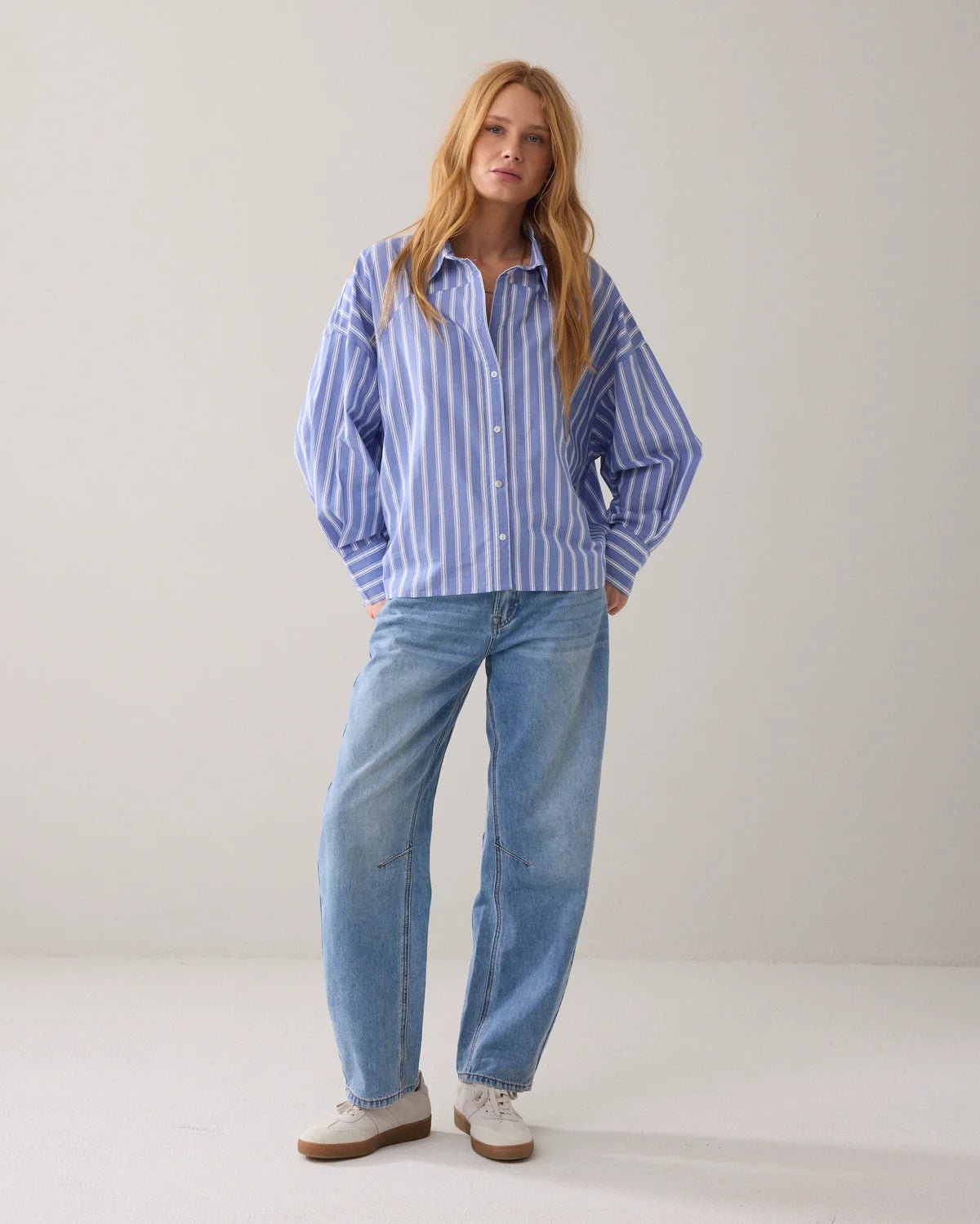 Shop Summum Woman Striped Shirt - Summum Woman