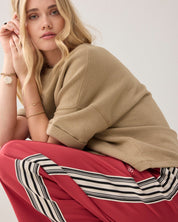 Shop Summum Woman Trackpants With Pintuck - Summum Woman