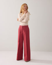 Shop Summum Woman Wide-Leg Trouser - Summum Woman