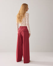 Shop Summum Woman Wide-Leg Trouser - Summum Woman