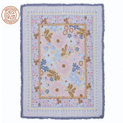 Shop Sunni Scenes Lavender Cotton Woven Picnic Travel Rug | XL Reversible - Sunni Scenes