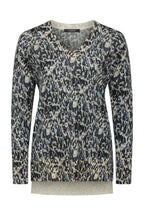 Shop Superfine Merino Print Jumper - Animal - Cable Melbourne