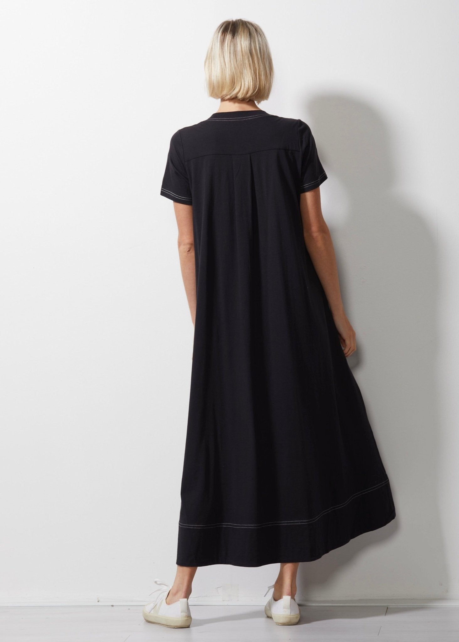 Shop T - Shirt Dress | Black - Zaket & Plover