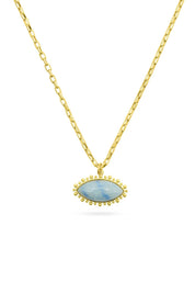 Shop Talis Chains Blue Aventurine Eye Pendant Necklace - Talis Chains