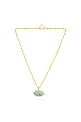 Talis Chains Blue Aventurine Eye Pendant Necklace
