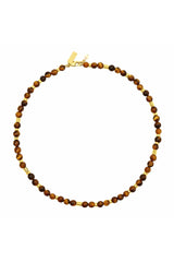 Talis Chains Jaipur Choker- Tiger’s Eye