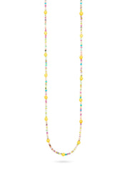 Shop Talis Chains Long Beaded Necklace — Yellow Jade - Talis Chains