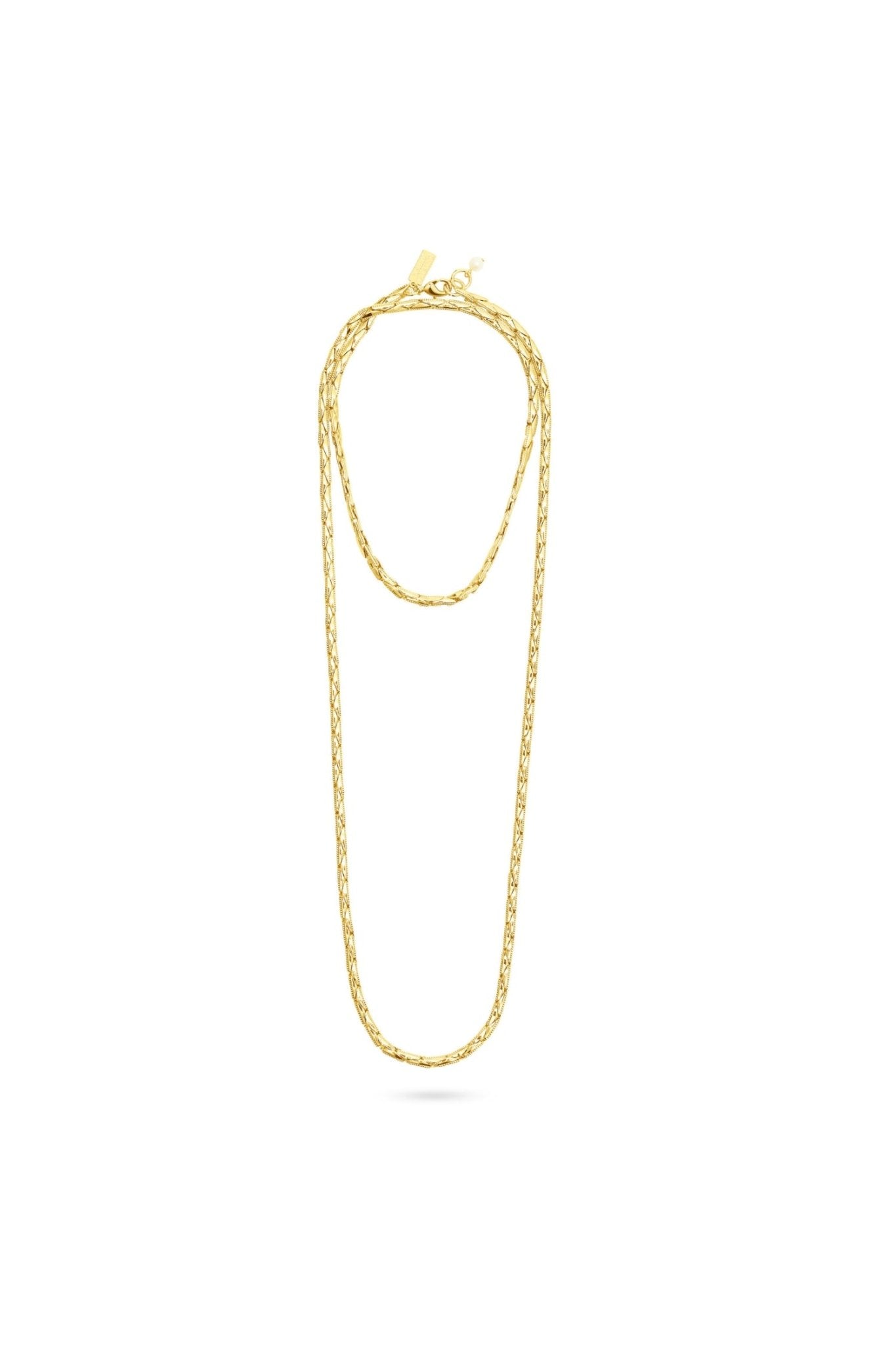 Shop Talis Chains, New York Necklace LONG—Gold - Talis Chains