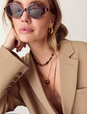Shop Talis Chains Protective Hand Pendant Necklace—Tigers Eye - Talis Chains