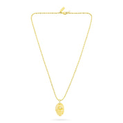 Shop Talis Chains Protective Hand Pendant Necklace—Yellow Jade - Talis Chains