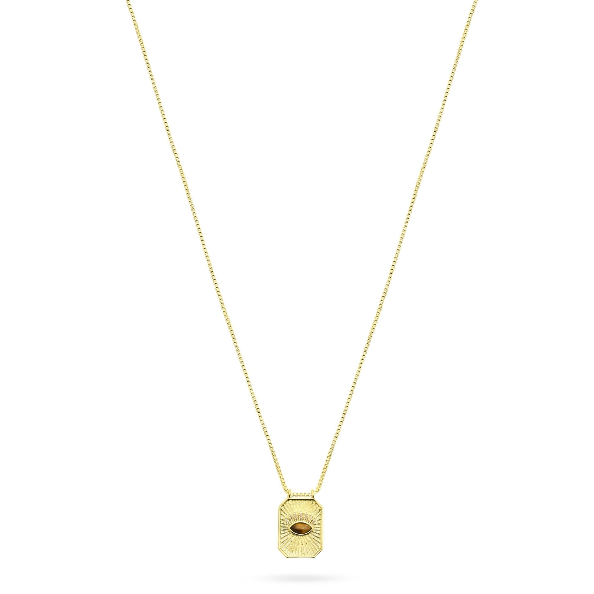 Shop Talis Chains Talisman Pendant Necklace—Tiger’s Eye - Talis Chains