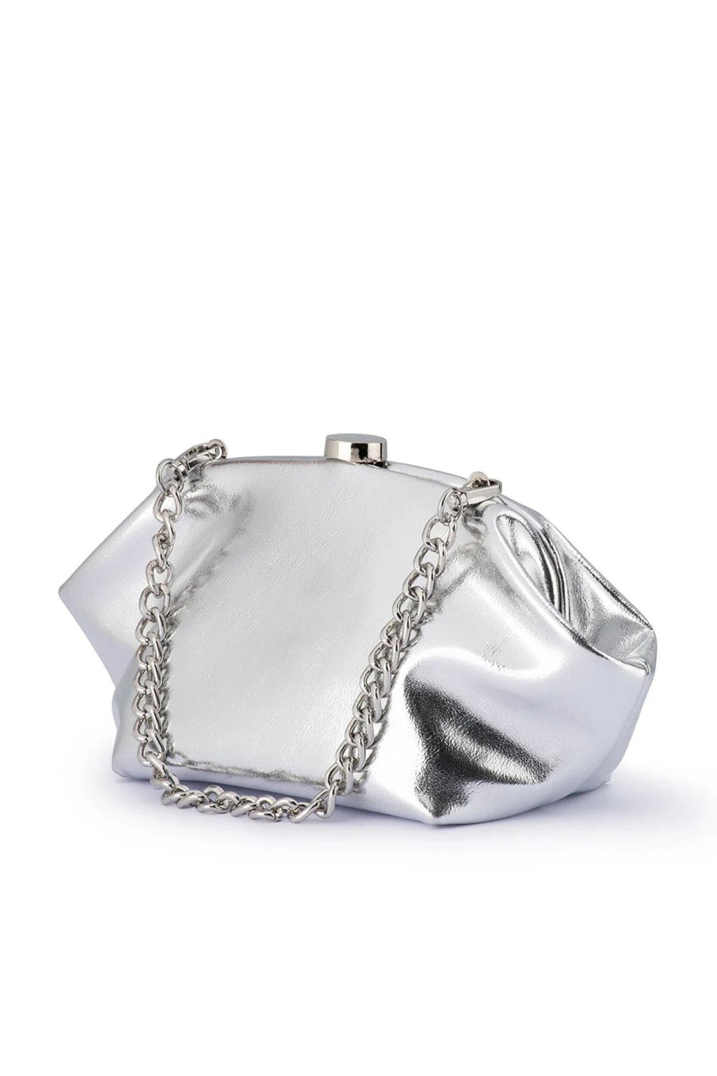 Shop TALLY Metallic Clutch - Olga Berg