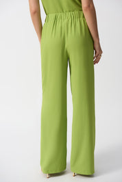 Shop Textured Woven Wide - Leg Pants - Joseph Ribkoff