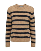 Shop Thora Stripe Crewneck - Mos Mosh
