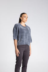 Two T's Chenille Knit Top
