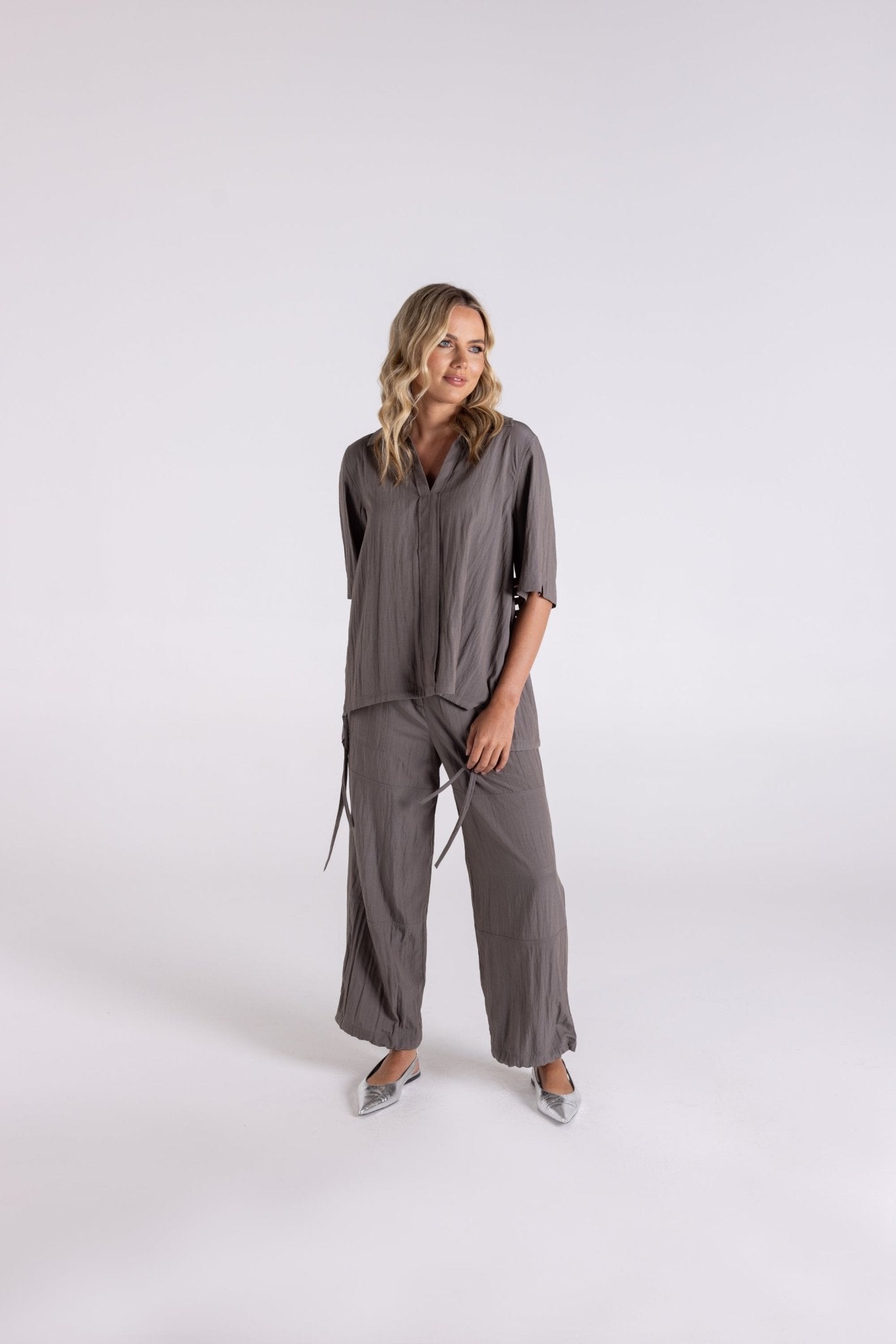 Shop Two - T's Crinkle Cargo Pant - Two - T's