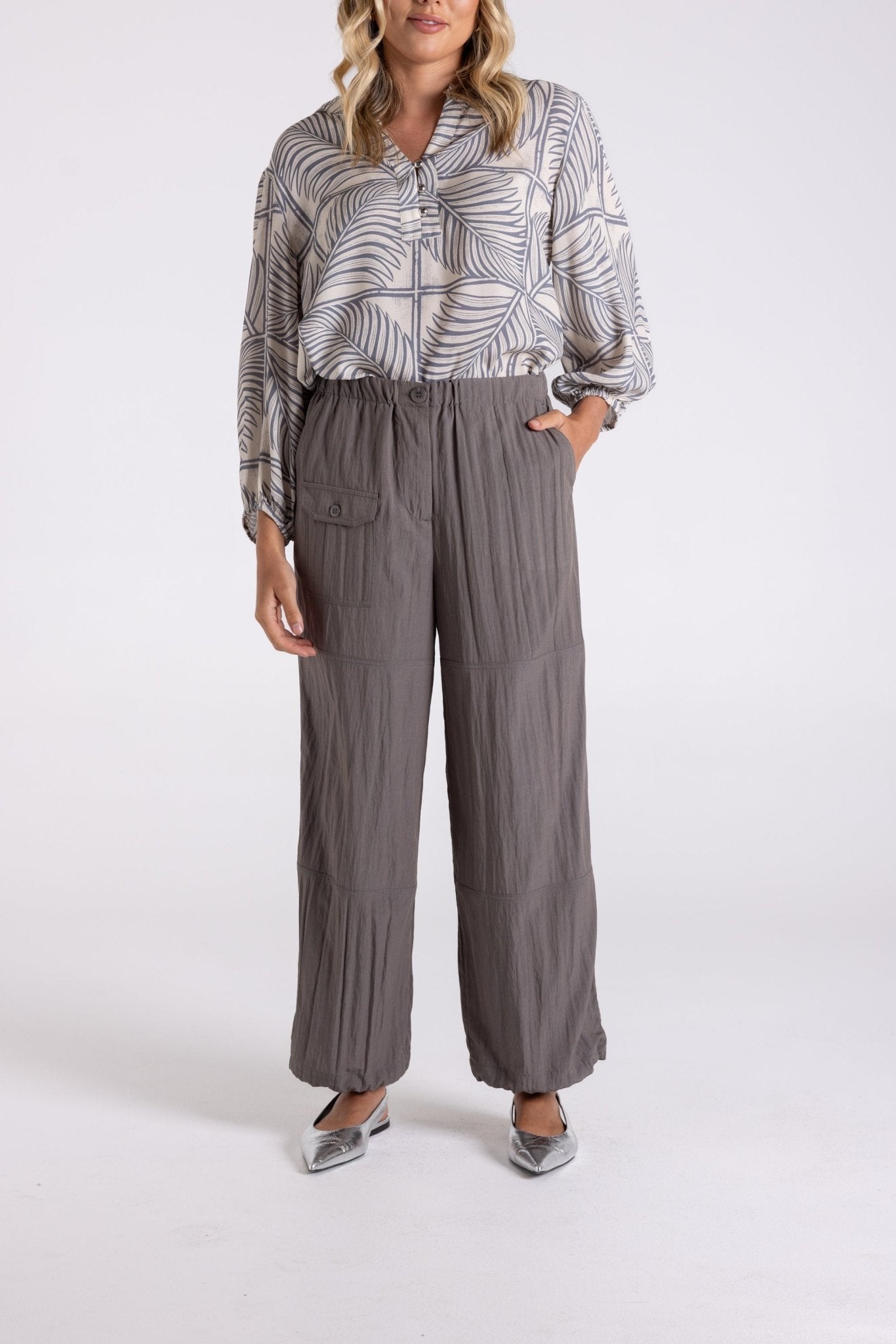 Shop Two - T's Crinkle Cargo Pant - Two - T's