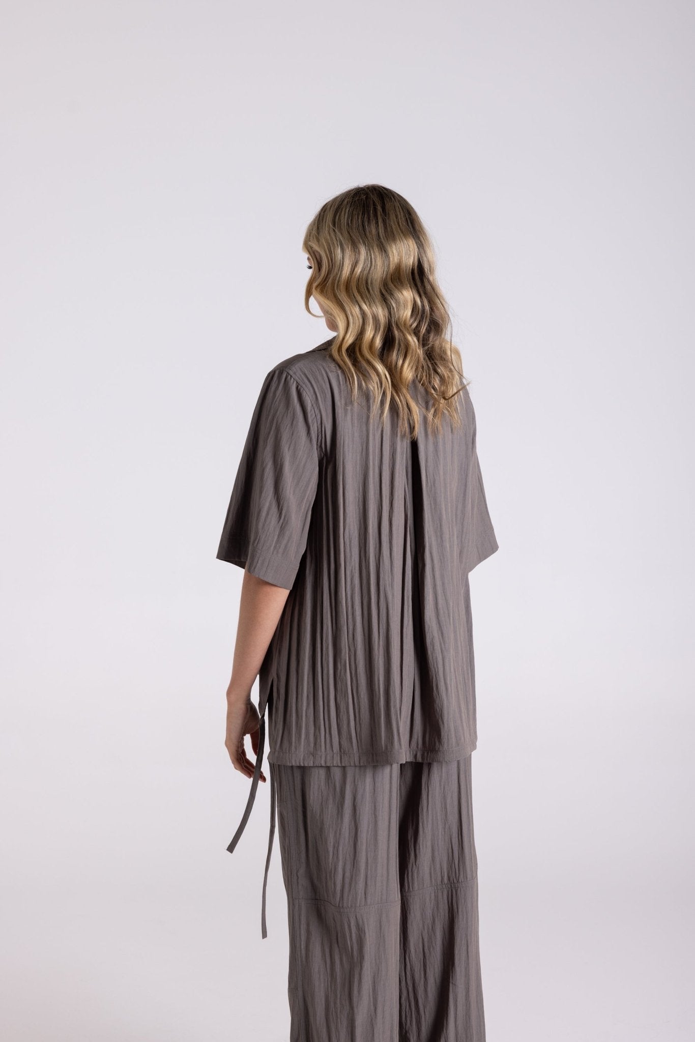 Shop Two - T's Crinkle S/Sleeve Top - Two - T's