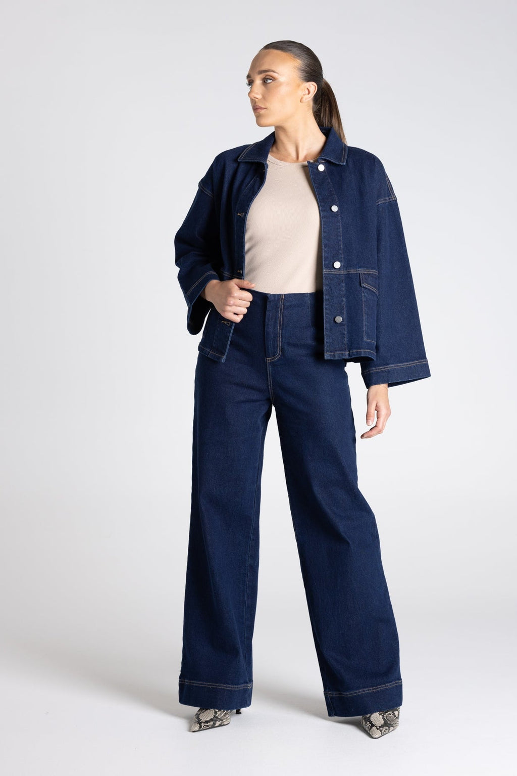 Shop Two - T's Denim Jacket - Two - T's