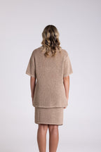 Shop Two - T's Tape Yarn Knit Shirt - Two - T's