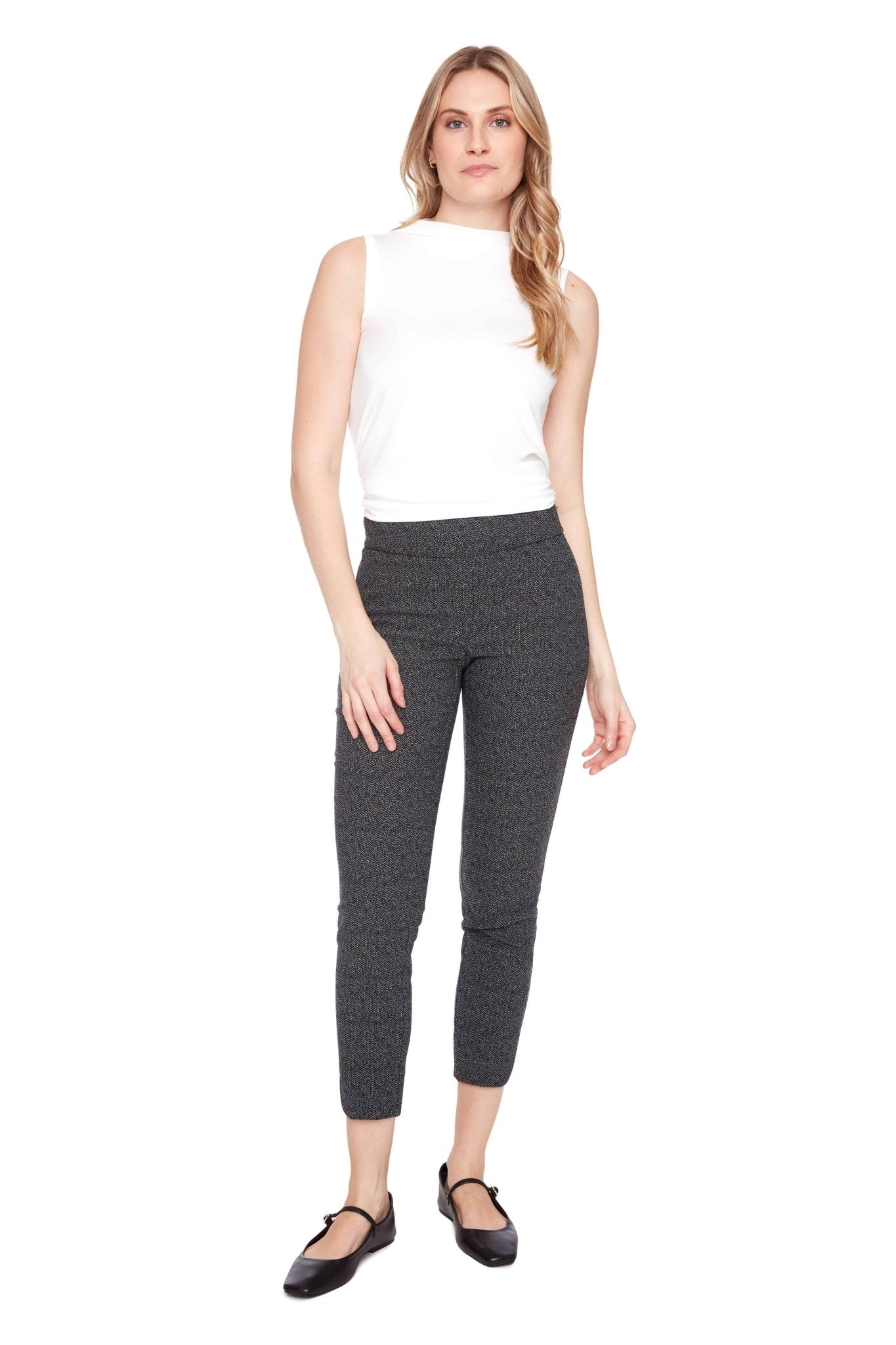 Shop Up! Pants Alloy Petal Slit Techno Ankle Pant - UP! Pants
