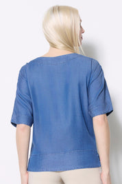 Shop Up! Pants Tencel Short Sleeve Top - UP! Pants