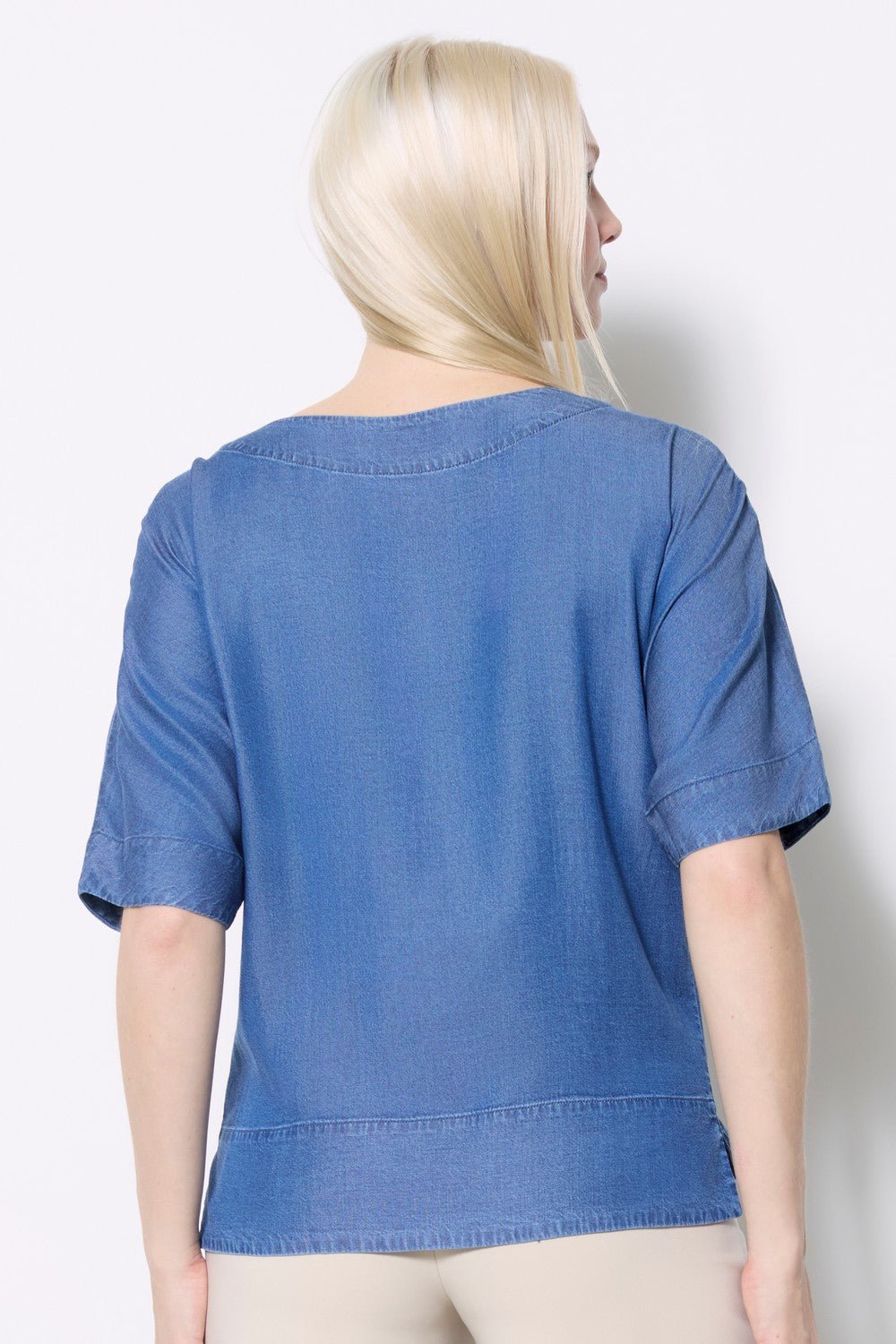 Shop Up! Pants Tencel Short Sleeve Top - UP! Pants