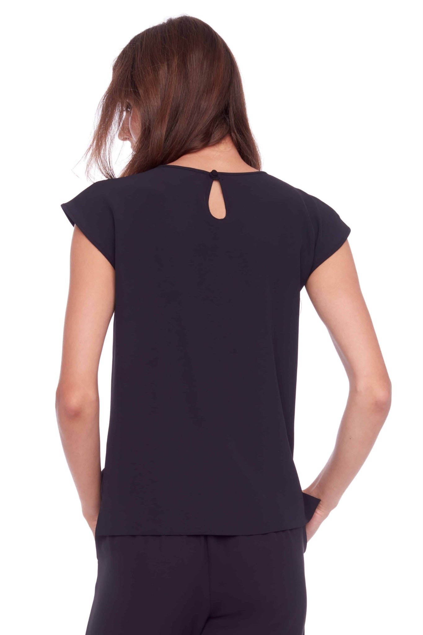 Shop Up! Pants Vegan Silk Cap Sleeve Top - UP! Pants