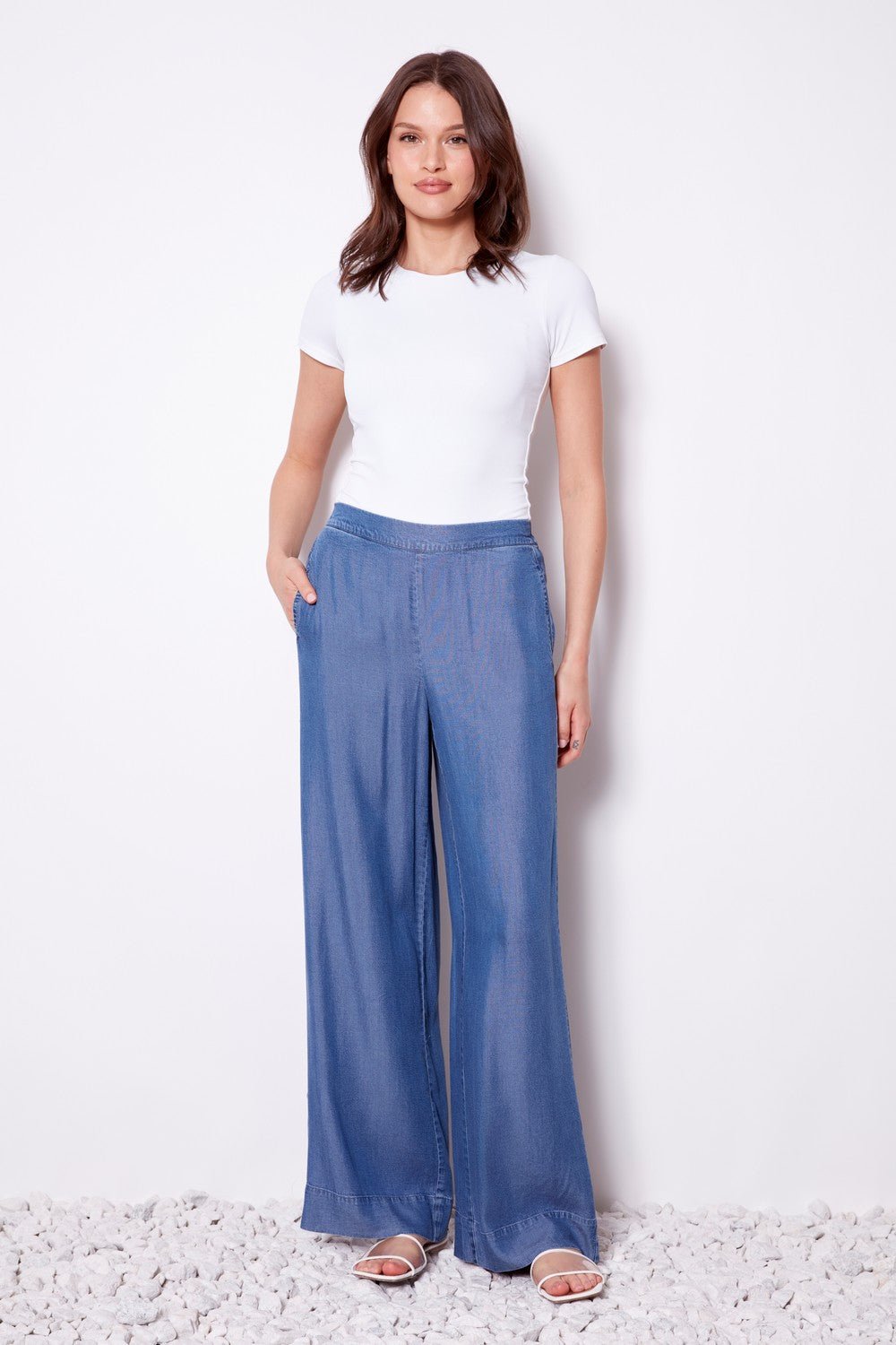 Shop Up! Pants Wide Leg Tencel Pant - UP! Pants