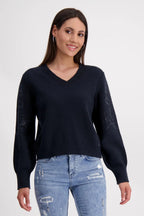Shop V Neck Pullover - Monari