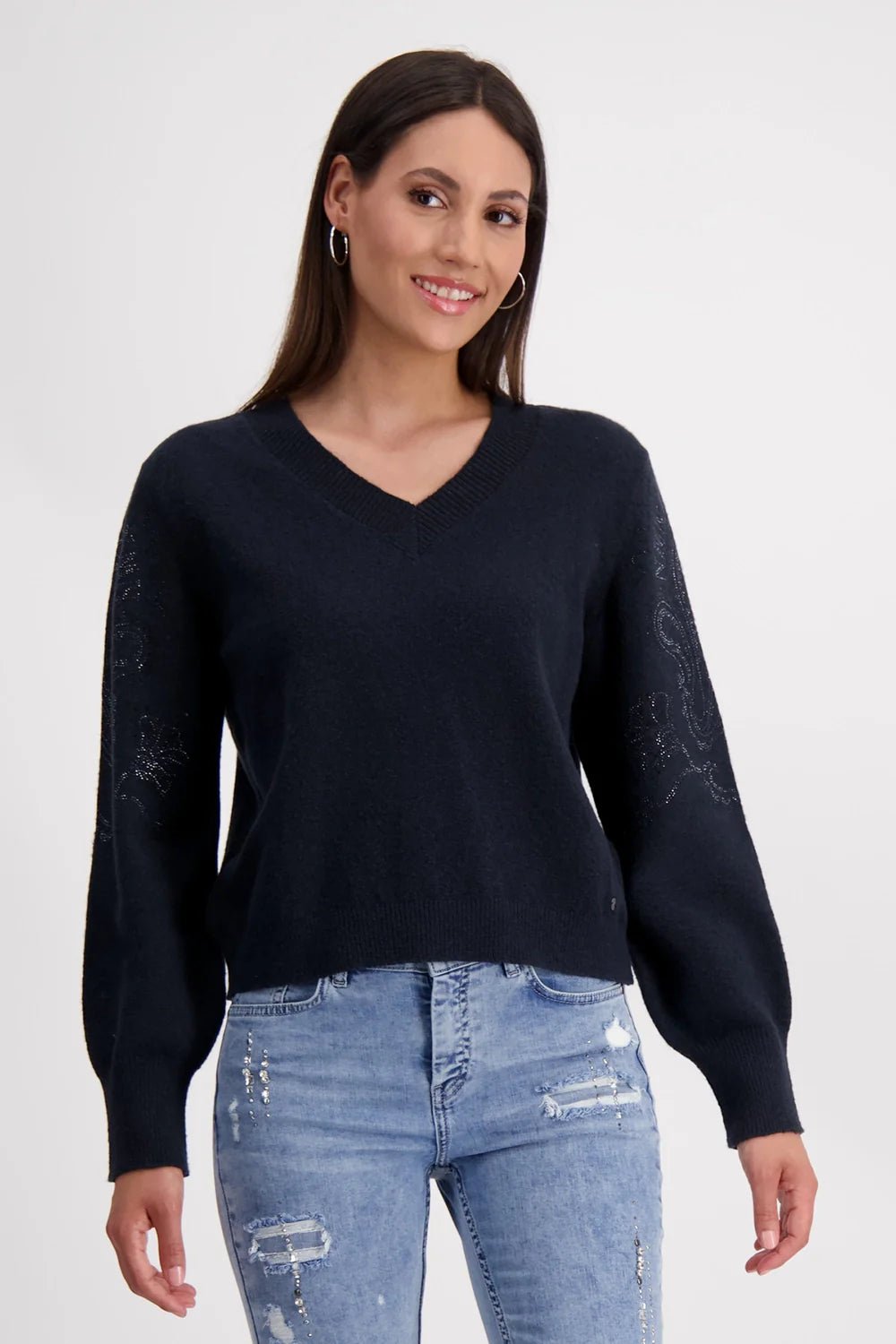 Shop V Neck Pullover - Monari