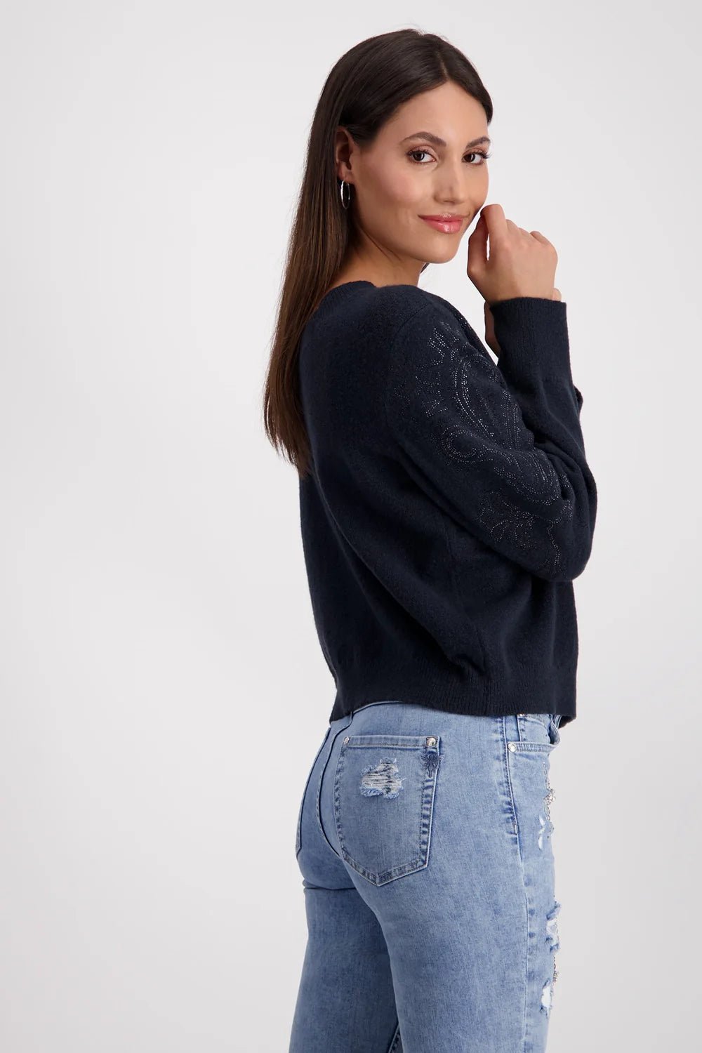 Shop V Neck Pullover - Monari