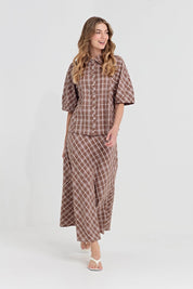 Shop Verge Checkmate Skirt - Verge