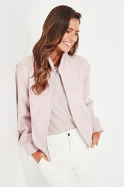 Shop Verge Fortify Jacket - Rose Quartz - Verge