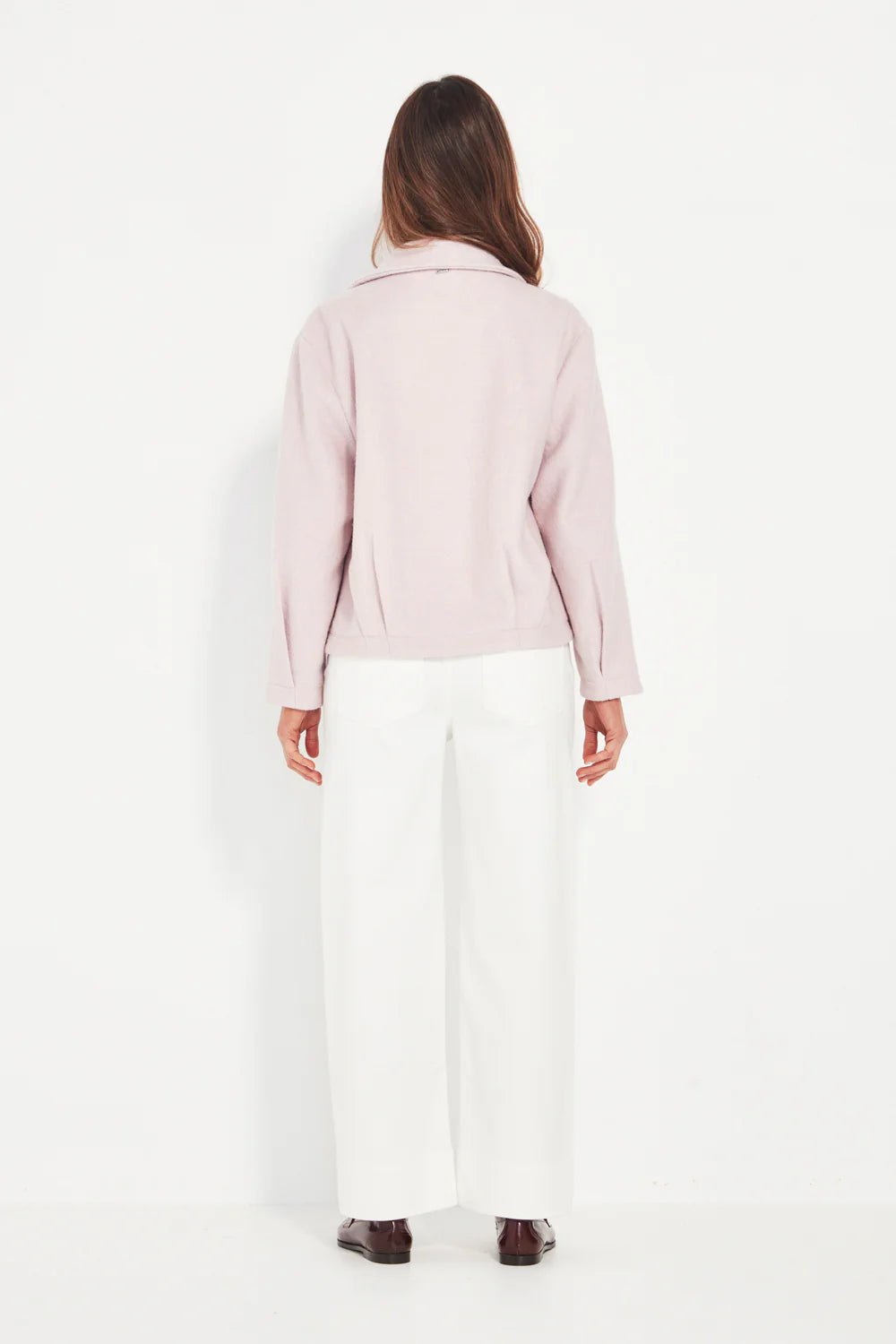 Shop Verge Fortify Jacket - Rose Quartz - Verge